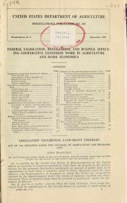 Federal legislation, regulations, and rulings TOC.jpg