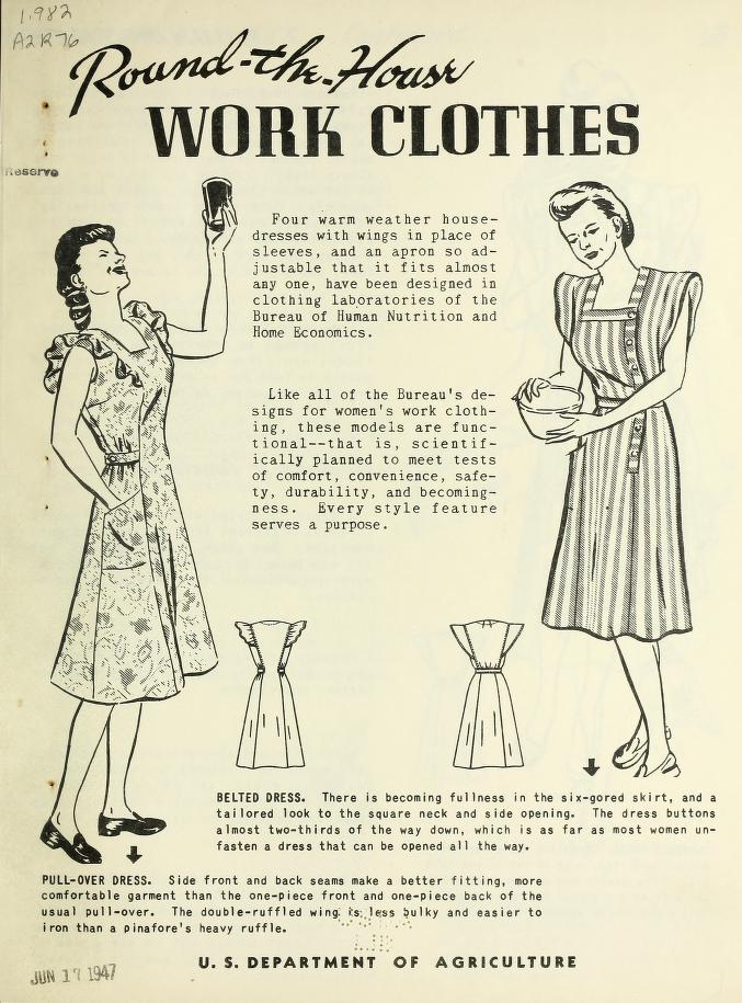 What work clothes for the kitchen?