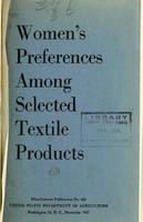 Women\'s Preferences Among Selected Textile Products Cover.jpg