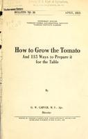 How to Grow the Tomato cover.jpg