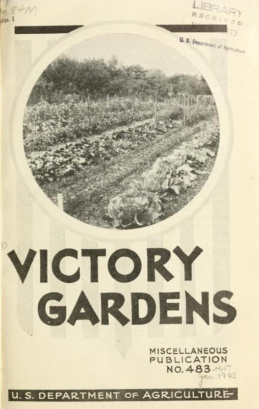 Cover of Victory Gardens
