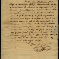 Vaughan to Marshall, May 22, 1786