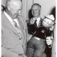 Dwight Eisenhower with Lord Snowdon 