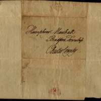 Dr. Thomas Parke to Humphry Marshall, October 9, 1792.