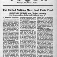 USDA, February 6, 1942  (Newsletter)