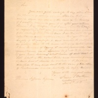 Letter from Prince Edward and Watkins, Henry E. to Thomas Jefferson, asking for some more succory seed.