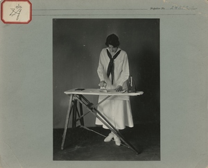 Thumbnail for the first (or only) page of Calorimeter subject ironing clothes, Washington D.C..