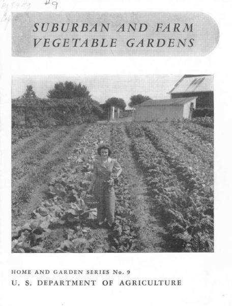 Suburban and Farm Vegetable Gardens