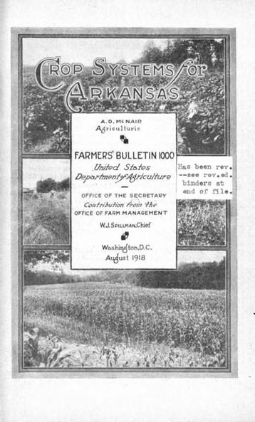 Crop systems for Arkansas