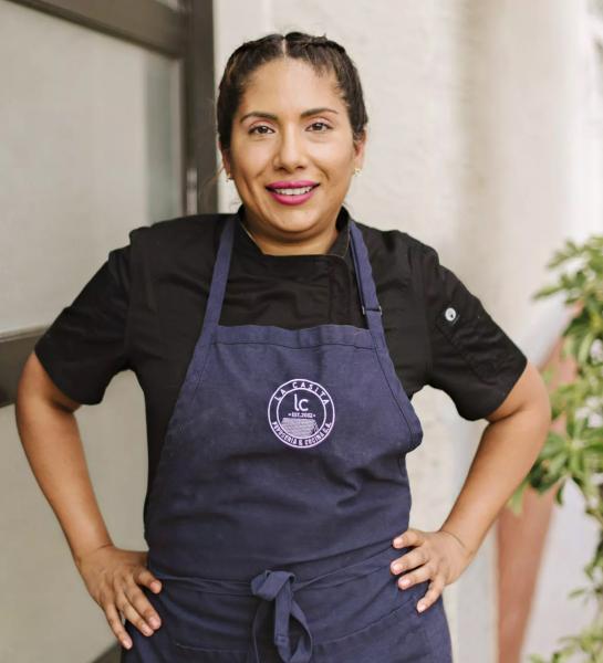 Portrait of Chef Iris Jimenez